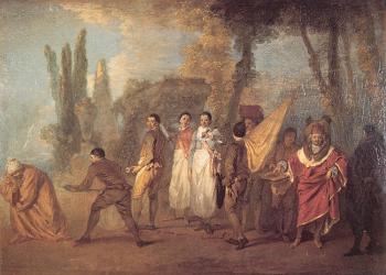 Jean-Antoine Watteau : Whatever I build, assassins destroy